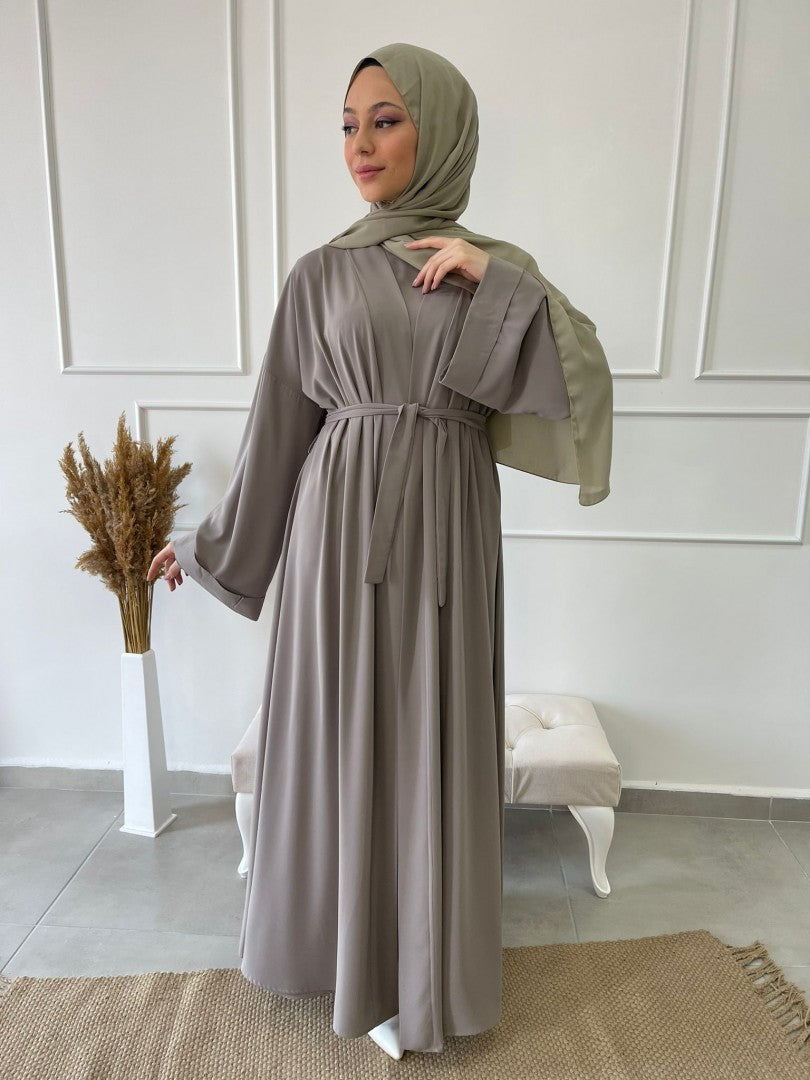 boutique by inaya kimono fatiha taupe