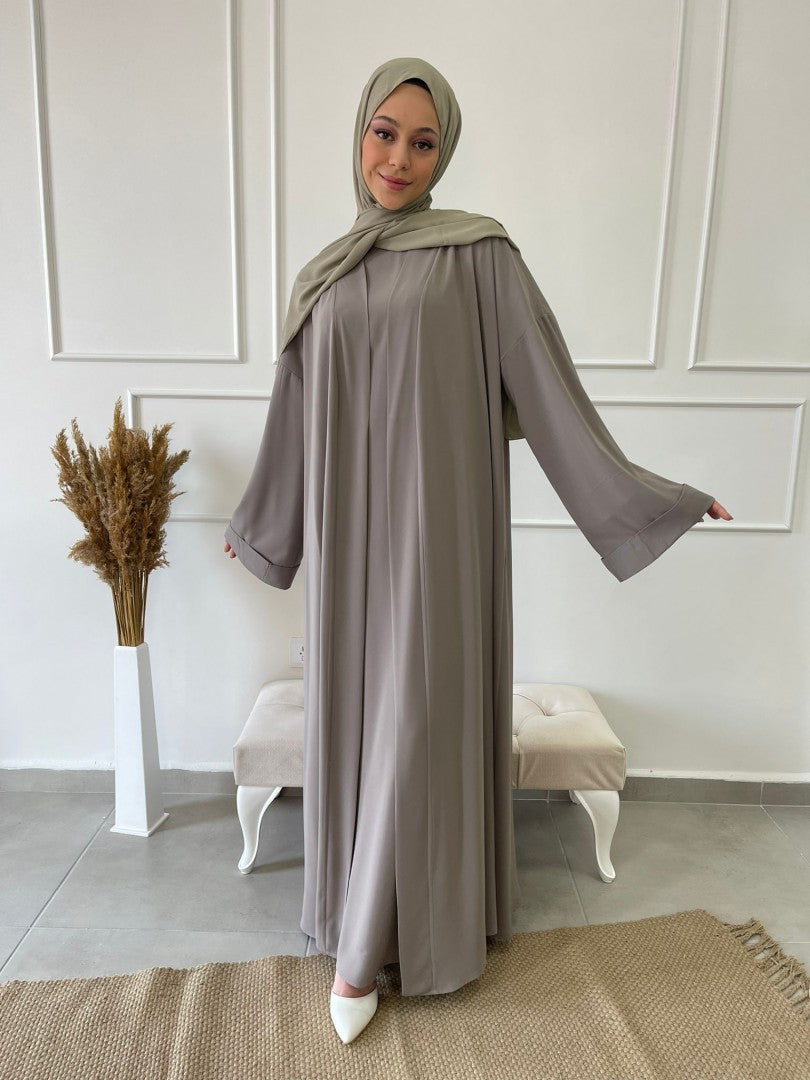 boutique by inaya kimono fatiha taupe