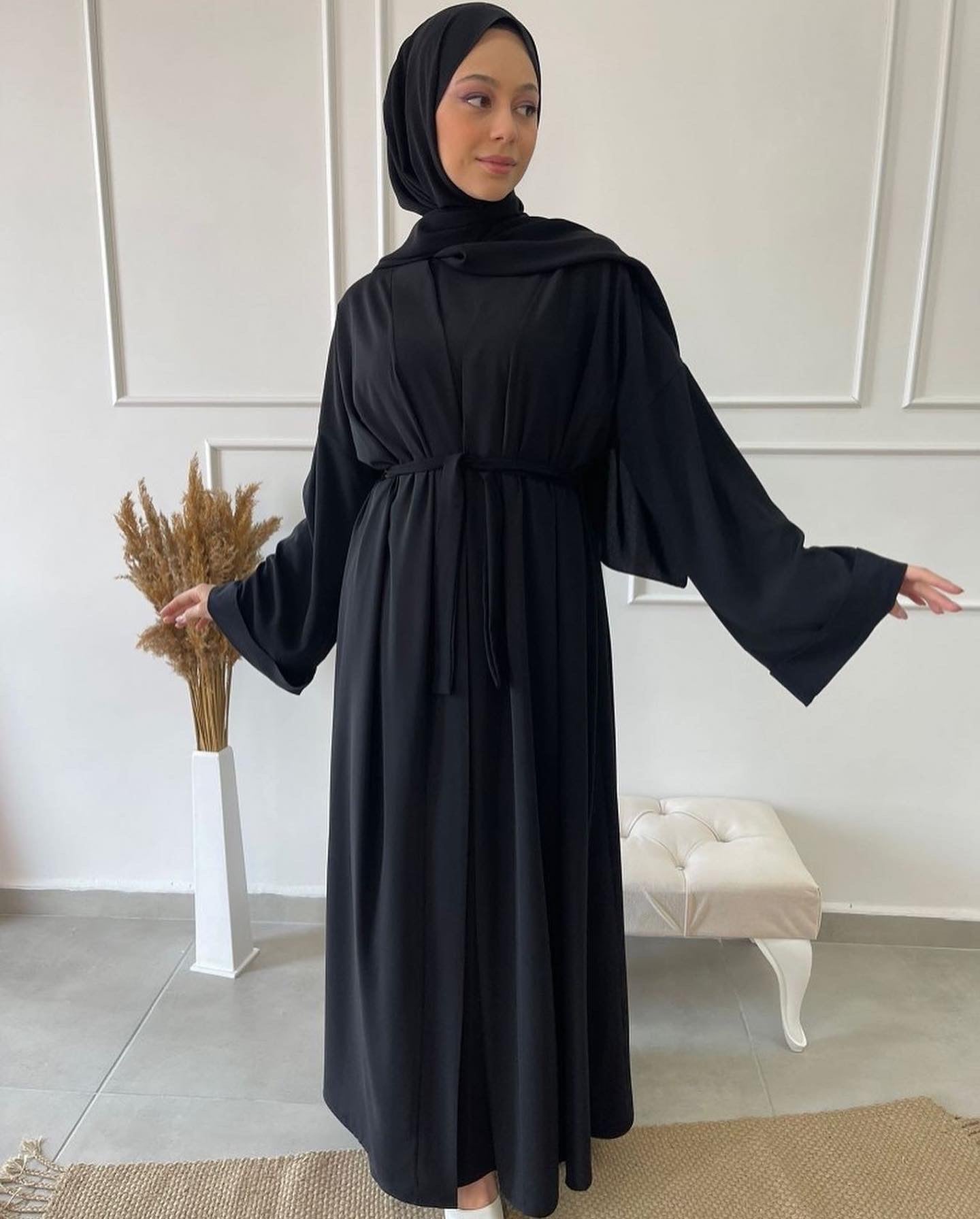 boutique by inaya kimono fatiha noir